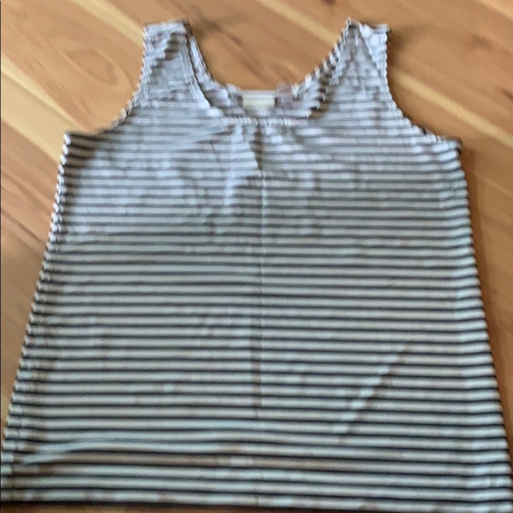 Navy/white tank by Chico’s size 2